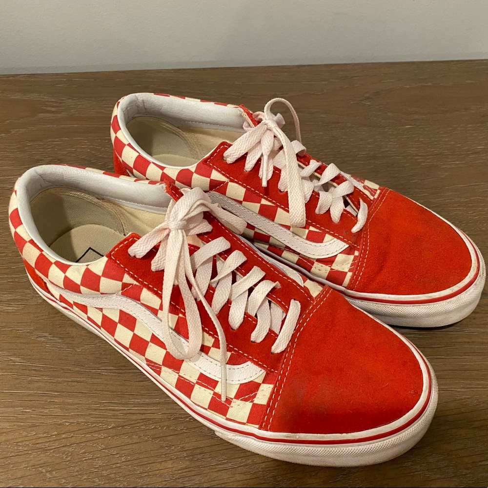 Vans Check Sneaker, Women’s 11, Mens 9.5